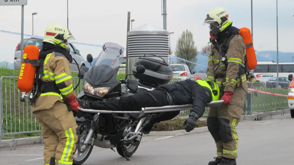 preventiva kranj nesreča motorista