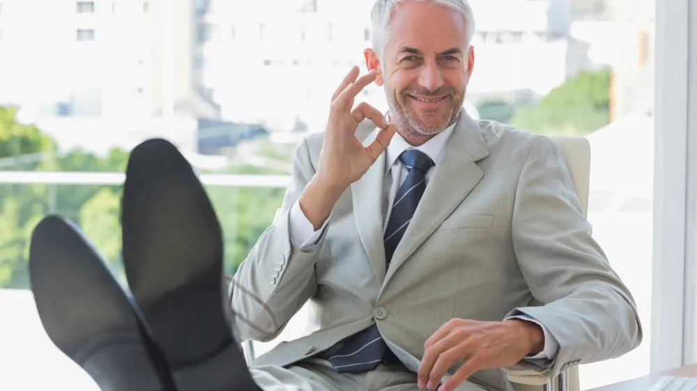 Podjetniki v povezavi z delom, ki ga opravljajo, med poklicnimi skupinami izkusijo najvišjo raven dobrega počutja. F iStock