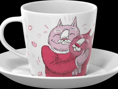Barcaff&eacute; je z umetnikoma ustvaril posebne skodelice, ki so namenjene pitju espressa, tur&scaron;ke kave ali kave iz kapsul.<br><br>