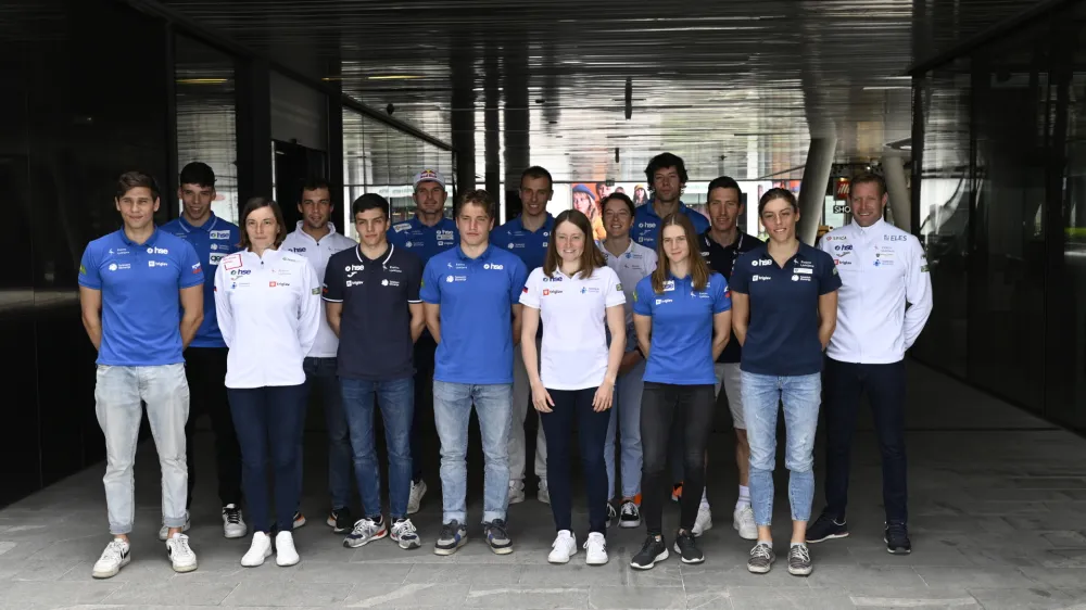 - 09.05.2023 - Kajakaška zveza Slovenije - predstavitev ekip pred začetkom mednarodne kajakaške sezone – kajakaši – //FOTO: Nik Erik Neubauer