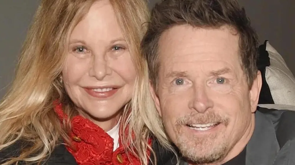 Meg Ryan in Michael J. Fox