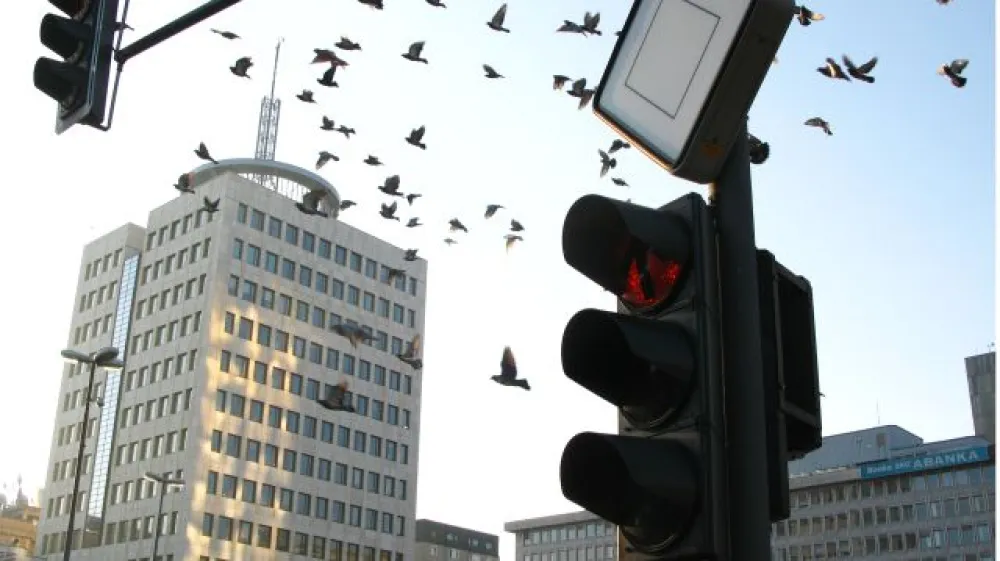 ﻿Stavba Telekom Slovenije, Tiskovna konferenca Telekom Slovenije,, stavba/FOTO: JAKA ADAMIČOPOMBA: ZA OBJAVO V ČASOPISU DNEVNIK