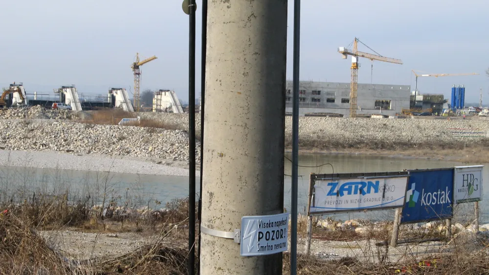 Gradbi&scaron;če HE Mokrice