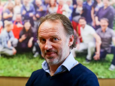 - 09.04.2019 - Vanja Vardjan, novinar - urednik razvedrilnega programa na TV Slovenija  //FOTO: Bojan Velikonja