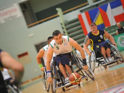 Milan Slapničar košarka na vozičkih