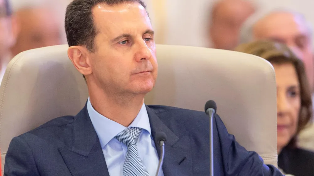 19 May 2023, Saudi Arabia, Jeddah: Syrian President Bashar al-Assad attends the 32nd Arab League Summit in Jeddah. Photo: -/SPA/dpa