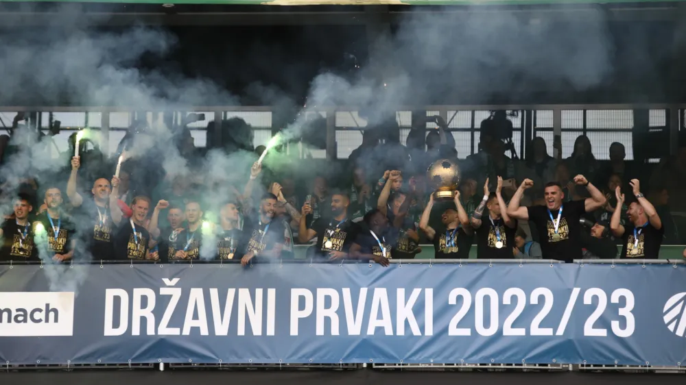 - 20.05.2023 – nogomet - Olimpija: Celje, Prva liga Telemacha, 36., zadnji krog: //FOTO: Luka Cjuha