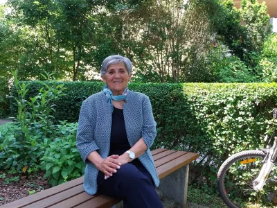 Branka Perne, predsednica Zveze Sožitje, organizacije, ki si že 60 let prizadeva za dostojno življenje ljudi z motnjami v duševnem razvoju. Foto: Vesna Levičnik