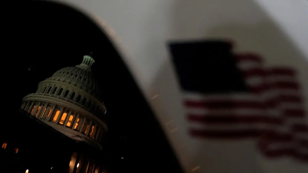 General view of the U.S. Capitol after U.S. House Speaker Kevin McCarthy (R-CA) reached a tentative deal with President Joe Biden to raise the United States' debt ceiling and avoid a catastrophic default, in Washington, U.S. May 27, 2023. REUTERS/Nathan Howard