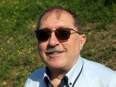 ﻿- 28.07.2021 - Gojko Zupan, umetnostni zgodovinar z direktorata za kulturno dediščino pri ministrstvu - Zavod za varstvo kulturne dediščine Slovenije (ZVKDS)//FOTO: Tomaž Skale