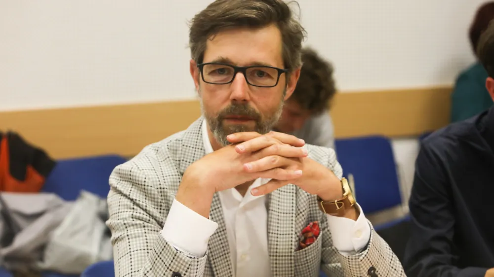 Goran Forbici, novi predsednik Sveta RTV <br><br>- 05.06.2023 – 1. seja Svet RTV Slovenija - ustanovna seja - prva seja novega 17-članskega sveta RTVS -<br><br> <br><br>//FOTO: Bojan Velikonja<br><br>