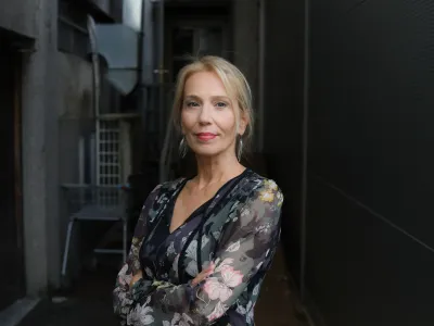 - 01.06.2023 - Vilma Štritof, dramaturginja, kritičarka in publicistka - selektorica tekmovalnega programa 58. FBS - Festival Borštnikovo srečanje, //FOTO: Bojan Velikonja