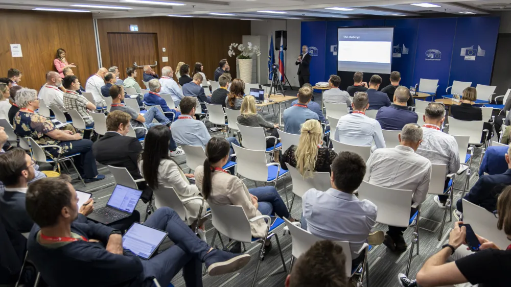 Dogodka v organizaciji Poslovnih angelov Slovenije se je udeležilo več kot 80 gostov iz Slovenije in tujine. (Foto: Manca Juvan)