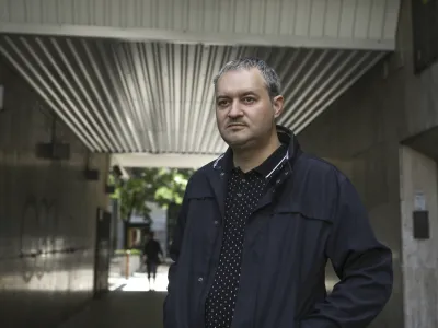 Goran Ajtič, filmski režiser, scenarist, pisec novel in romanov Foto: Luka Cjuha