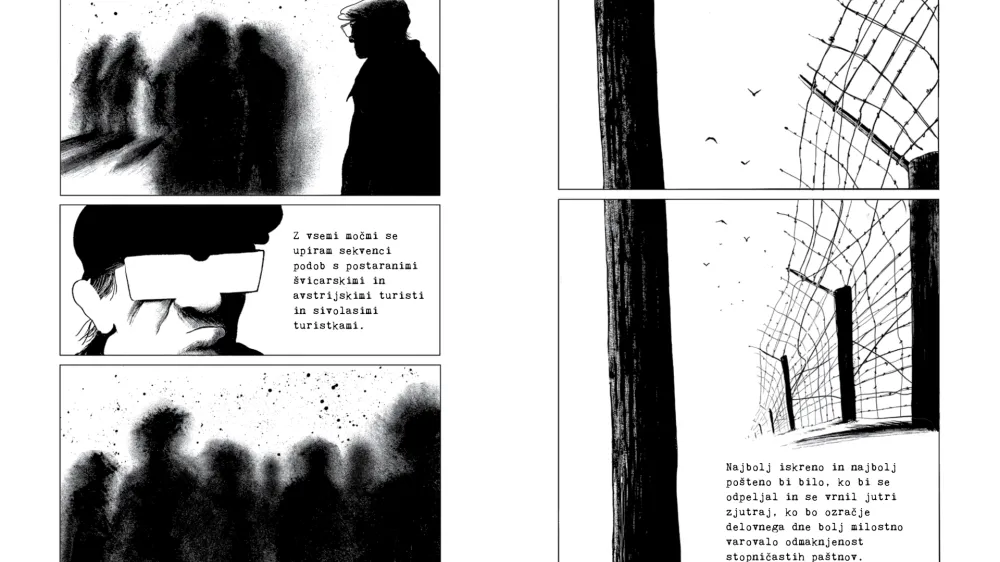 Boris Pahor Jurij Devetak Nekropola strip