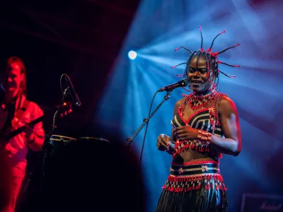 Noella Wiyaala je pretekli teden nastopila na mariborskem festivalu Lent. 