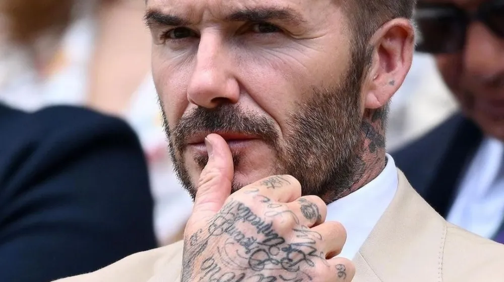 David Beckham, F Instagram