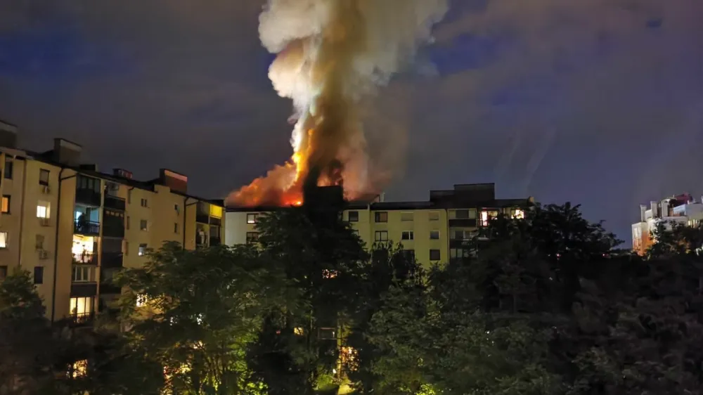 Požar Nove Jarše 6.7.23