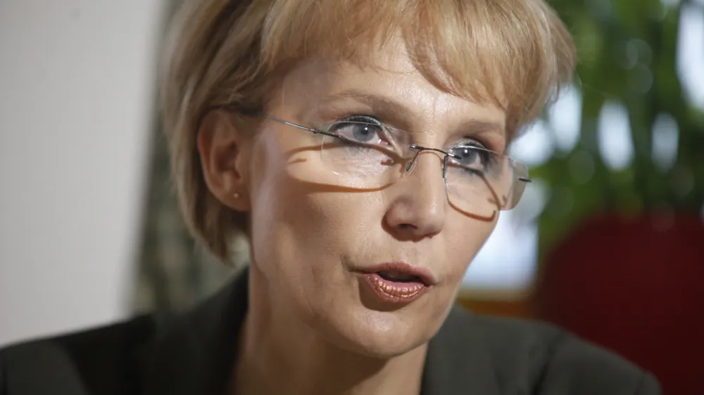 direktorica veterinarske uprave Dr. Vida Čadonič Špelič (VURS),- Svetovni dan boja proti steklini - predstavili pričetek jesenske akcije cepljenja lisic proti steklini,//FOTO: Luka Cjuha