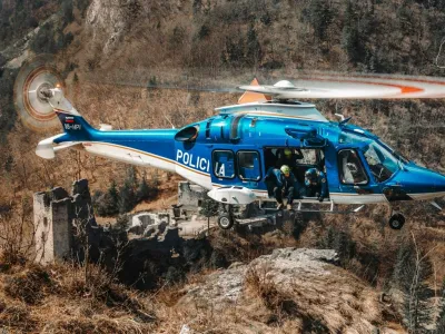 Letalska policijska enota (LPE) med gorskim reševanjem