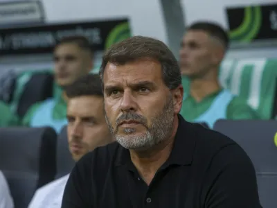 trener Olimpije Joao Henriques - 11.07.2023 – nogomet - Olimpija: Valmiera, kvalifikacije za ligo prvakov, 1. krog, prva tekma //FOTO: Luka Cjuha