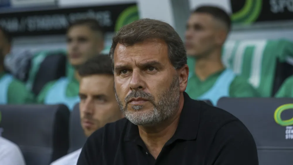 trener Olimpije Joao Henriques - 11.07.2023 – nogomet - Olimpija: Valmiera, kvalifikacije za ligo prvakov, 1. krog, prva tekma //FOTO: Luka Cjuha