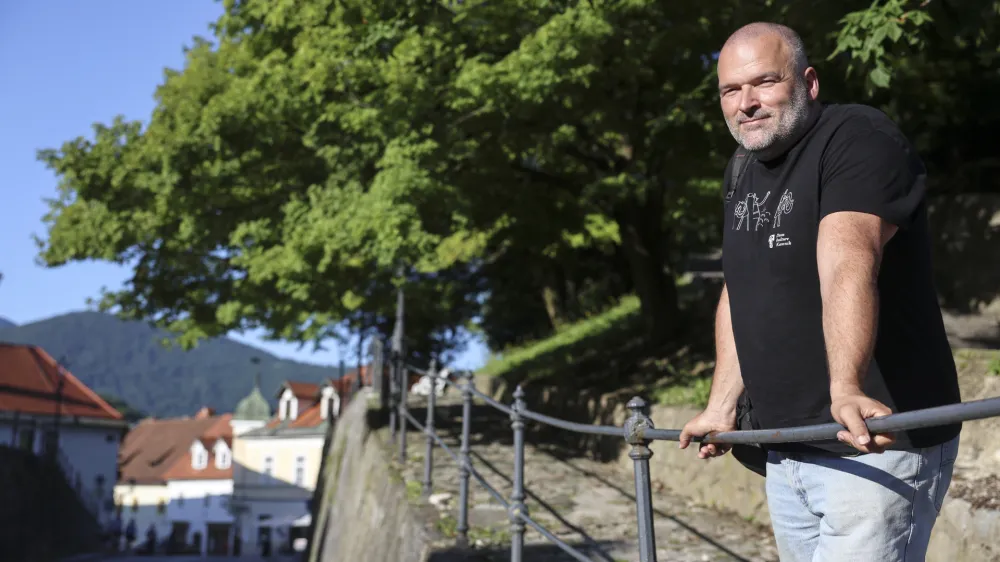 Goran Završnik tudi letos v Kamniku obljublja pestro festivalsko dogajanje. Foto: Jaka Gasar