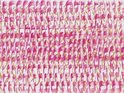 Sonia Kacem, Presque saturé II, 2023 F arhiv grafičnega bienala