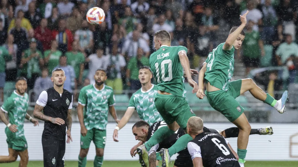 Marcel Ratnik- 01.08.2023 – nogomet - kvalifikacije za ligo prvakov - Olimpija: Ludogorec //FOTO: Jaka Gasar