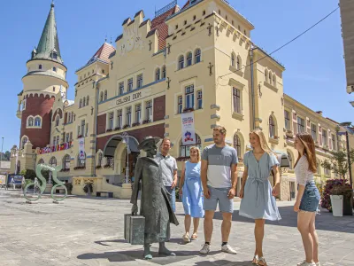 Celje je privlačno tudi za tuje turiste. 