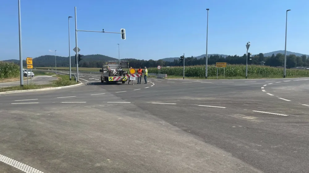 Obvoznica je na odseku Vodice–Žeje odprta za ves promet. Foto: Občina Vodice