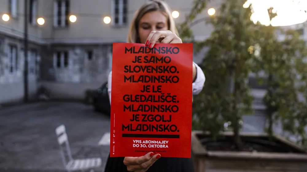 Mladinsko s svojimi slogani rado provocira. F Mediaspeed