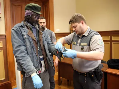 Coco Filip Faragala je bil pri nas že kaznovan. Njegov izgon iz Slovenije v izvorno državo Eritrejo po zatrjevanju policije ni mogoč, ker ima status političnega begunca. Foto: Tomaž Skale 