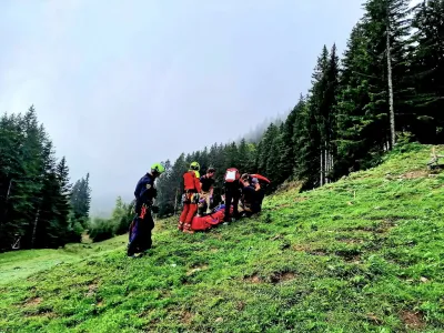 Bik je pastirja napadel na Jeseniški planini. F GRS Jesenice