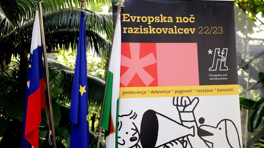 Ljubljana, Botanicni vrt Univerze v Ljubljani.<br>Novinarska konferenca s predstavitvijo projektov Evropske noci raziskovalcev: Noc ima svojo moc! in Humanistika, to si ti!.