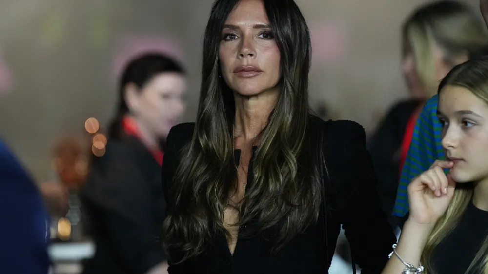 Oct 18, 2023; Fort Lauderdale, Florida, USA; Victoria Beckham in attendance for the match between Inter Miami and Charlotte FC at DRV PNK Stadium. Mandatory Credit: Jasen Vinlove-USA TODAY Sports