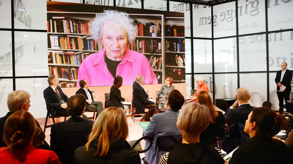 Margaret Atwood, Frankfurtski knjižni sejem, Ljubljanski bralni manifest