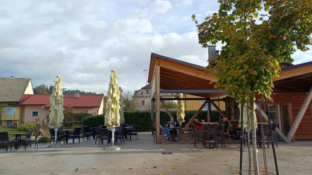 Lokal, Medvode, kjer je prišlo do incidenta 20.10.2023