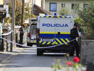 Umor in samomor Spodnje Hoče 22. 10. 2023 Foto: Andrej Petelinšek, Večer