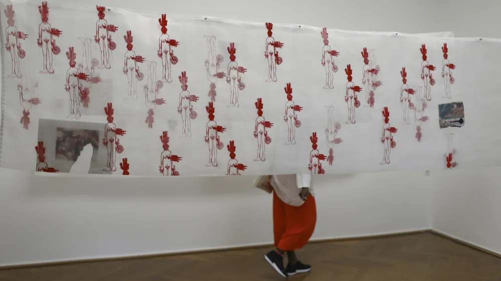 - 14.09.2023 – MGLC - 35. Grafični bienale Ljubljana 2023 z naslovom Iz praznine so prišli darovi kozmosa - //FOTO: Luka Cjuha