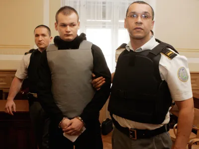 Elvis Livadić je bil v Mariboru obsojen zaradi umora Mariborčana Gregorja Moma. Foto: Igor Napast, Večer