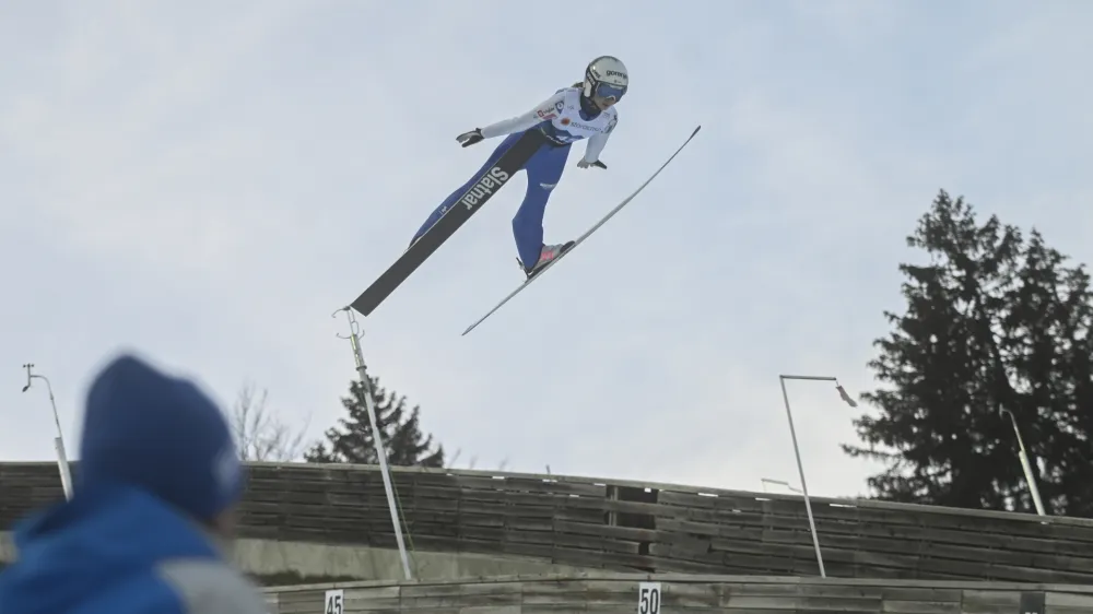 - smučarski skoki – ženske - trening –Nika Prevc- 21.02.2023 – 43. Svetovno prvenstvo v nordijskem smučanju PLANICA 2023 - največji športni dogodek v zgodovini Slovenije, //FOTO: Nik Erik Neubauer