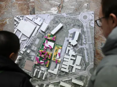  - 05.12.2023 - Okrogla miza Mesto za vse? in razstava Kaj bomo s Stolpniško? – Fakulteta za Arhitekturo.  //FOTO: Nik Erik Neubauer