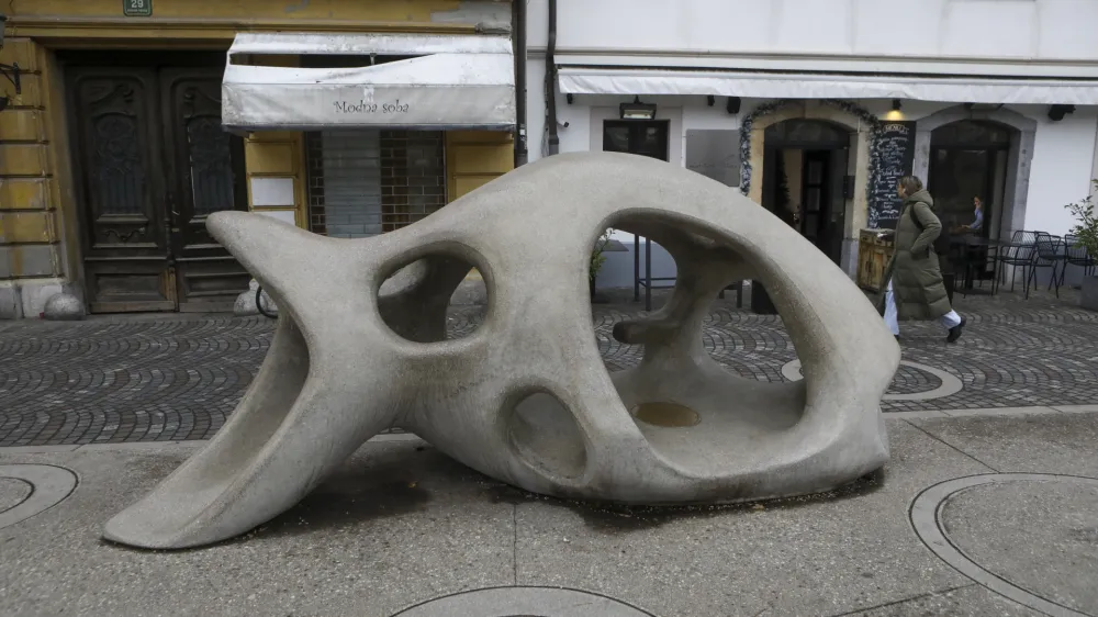 - 12.12.2023 – Tivolska riba - Galusovo nabrežje -   //FOTO: Luka Cjuha