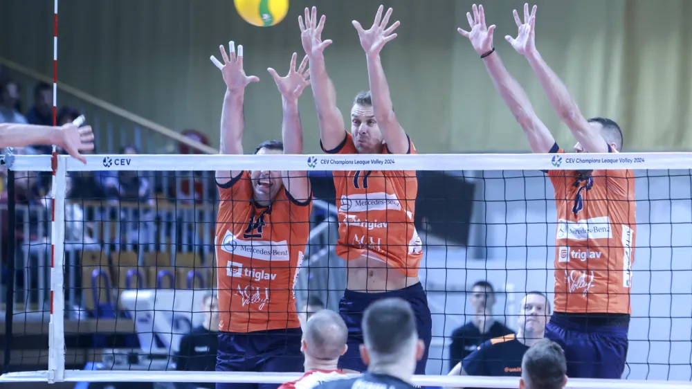 - 29.11.2023 – odbojka - ACH Volley: Asseco Resovia Rzeszow, liga prvakov, 2. krog:skupina B //FOTO: Jaka Gasar