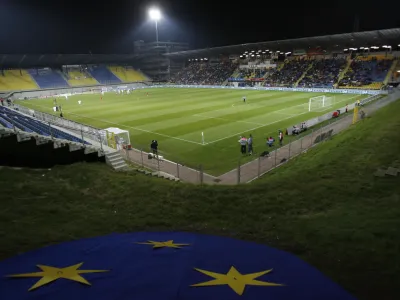 nogometni stadion Arena Petrol v Celju- CELJE - tretje največje slovensko mesto s 45.826 prebivalcev -//FOTO: Bojan VelikonjaOPOMBA: ZA OBJAVO V PRILOGI – DNEVNIKOV OBJEKTIV - REPORTAŽA