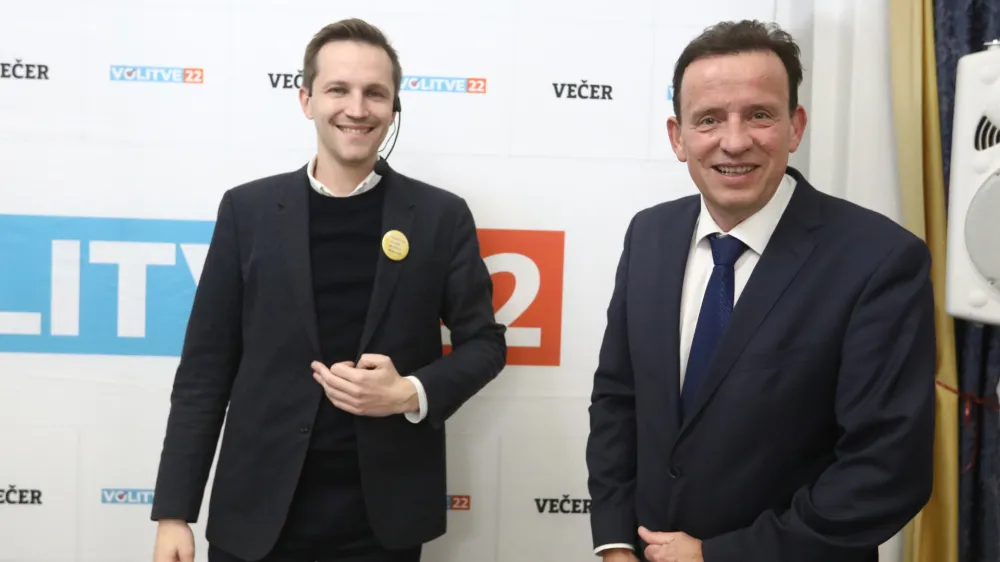 Matija Kovač in Bojan Šrot Foto Sašo Bizjak Večer
