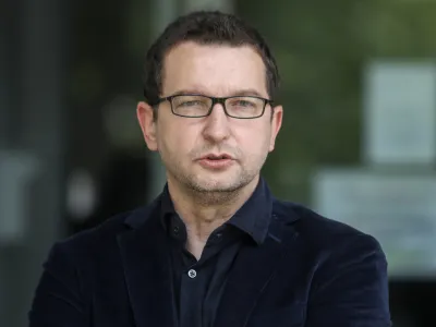 ﻿izredni profesor dr. Marko Milosavljević - 14.05.2020 – Fakulteta za družbene vede (FDV) - izjava katedre za novinarstvo ob aktualnih političnih izjavah o medijih in novinarstvu //FOTO: Jaka Gasar