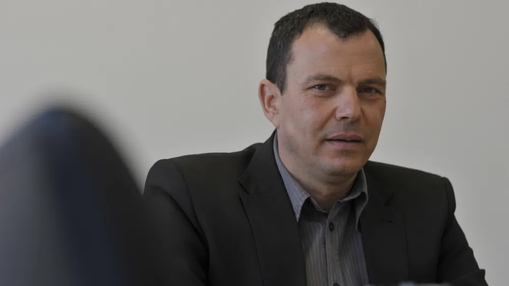 dosedanji direktor nacionalnega preiskovalnega urada (NPU) Harij Furlan, novi vodja specializiranega državnega tožilstva za pregon najtežjih oblik organiziranega in gospodarskega kriminala - Specializirano državno tožilstvo (SDT) //FOTO: Tomaž Zajelšnik