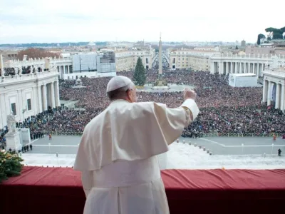 ﻿božič papež frančišek vatikan